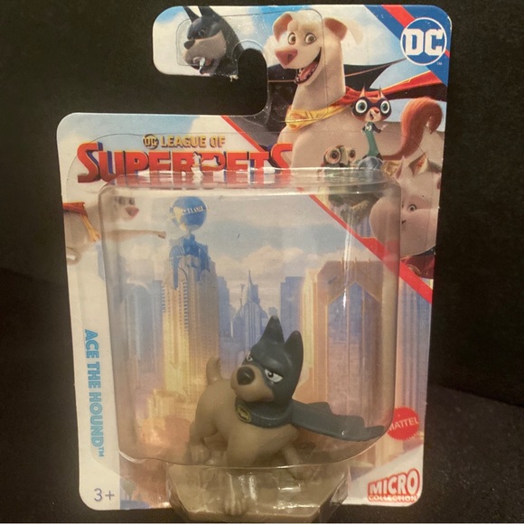 DC League of Superpets Micro Mini Action Figure Mattel Collectible Toys Set of 5 - Picture 5 of 11